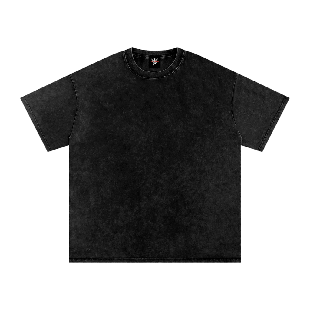 Tears Of Heaven Snow Washed Oversized Cotton T-Shirt