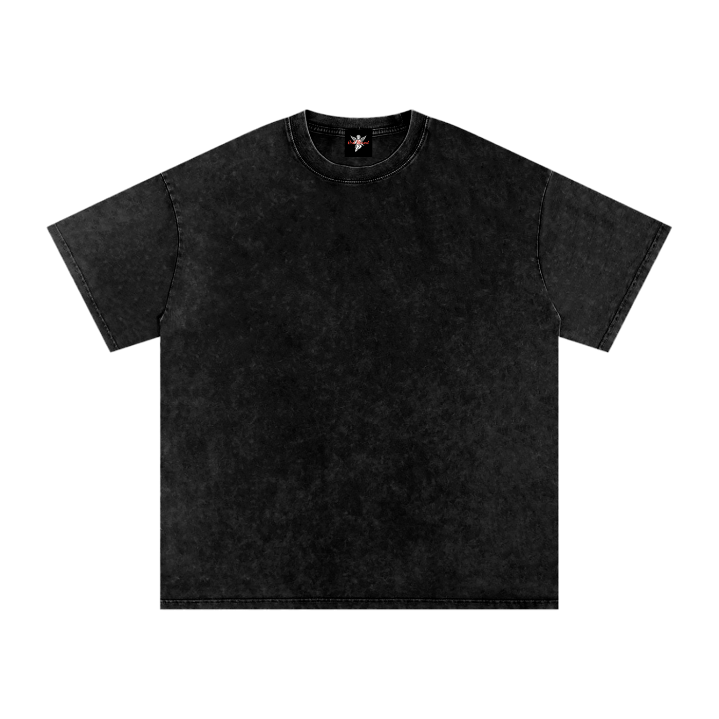Tears Of Heaven Snow Washed Oversized Cotton T-Shirt