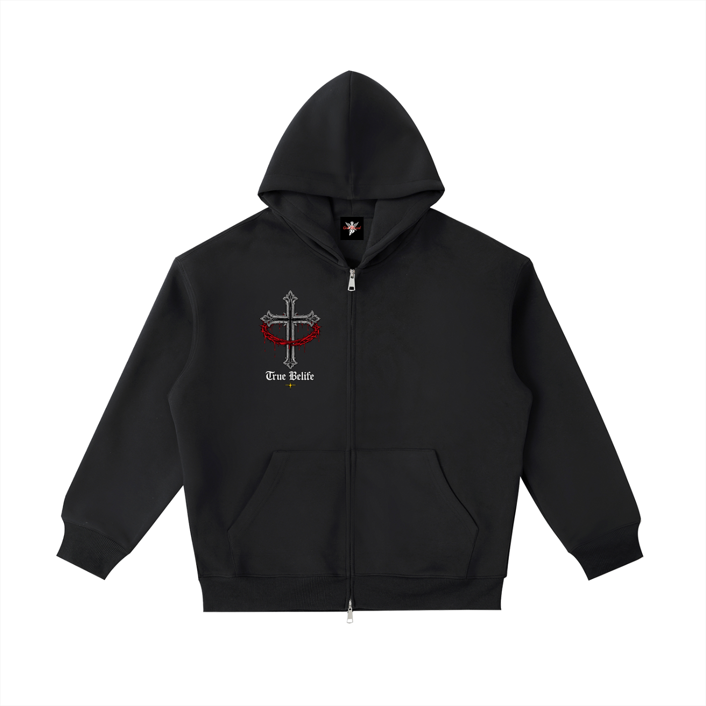 Tears Of Heaven Essential Heavyweight Pocket Hoodie