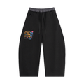 Tears Of Heaven Plaid Waistband Barrel Sweatpants